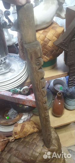 Простой деревянный рубель