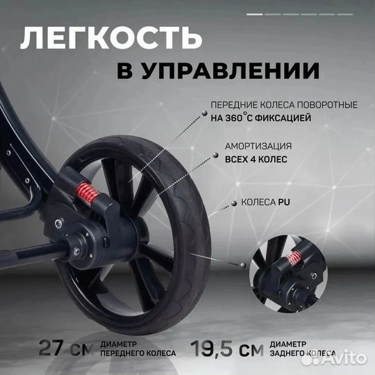 Коляска-трансформер 2в1 и 3в1 Farfello Aimile 2023