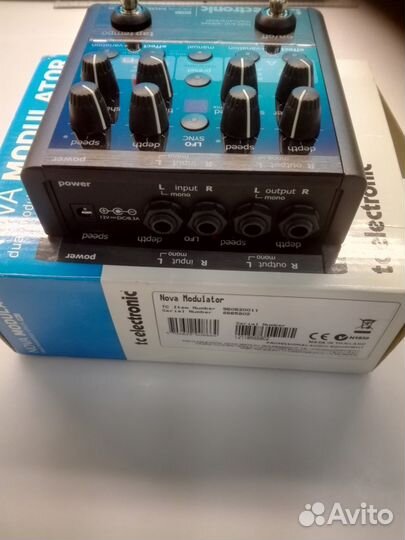 Tc electronic nova modulator педаль эффектов