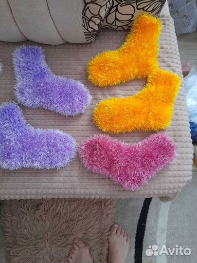 Носки вязаные