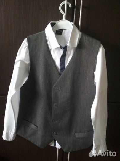 Рубашка, жилетка