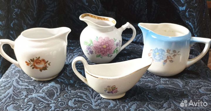 Молочники и соусник СССР