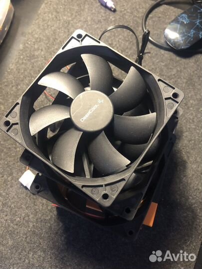 Корпусные вентиляторы 120мм без подсветки новые