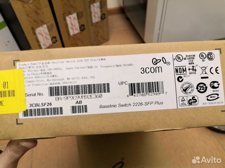 Коммутатор 3Com 2226-SFP Plus управляемый 24 порта