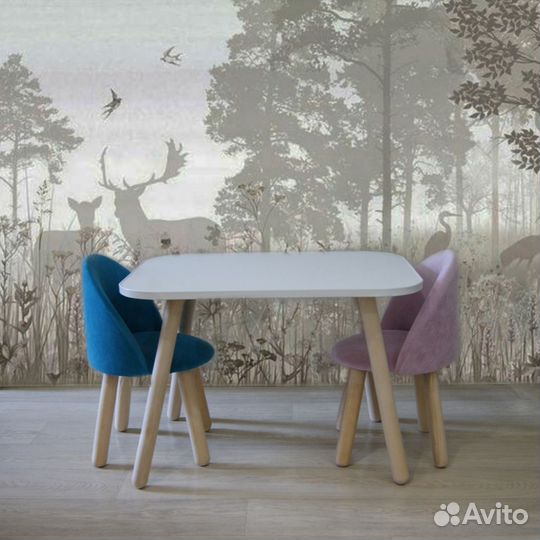 Детский стол и стул