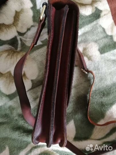 Кожаная мужская сумка