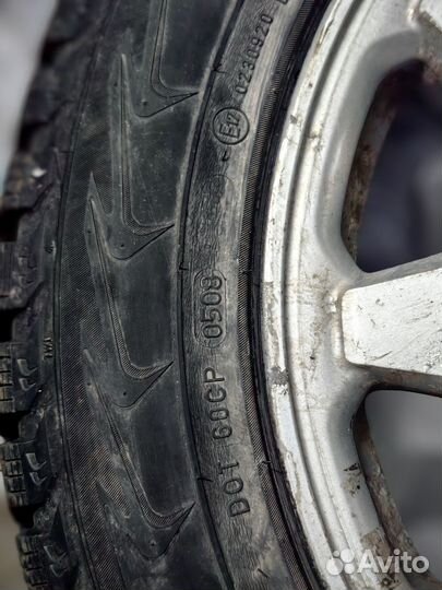 Комплект колес (зимние шины + диски) 4шт. 205х55 R