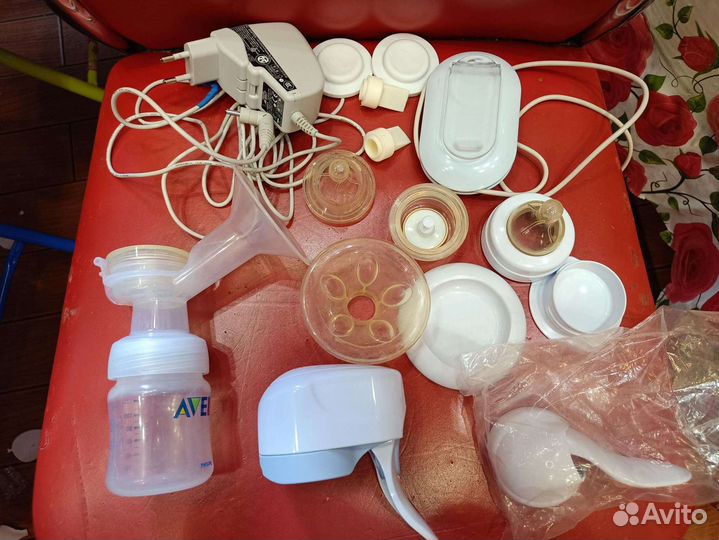 Молокоотсос Philips Avent электрический в сумке