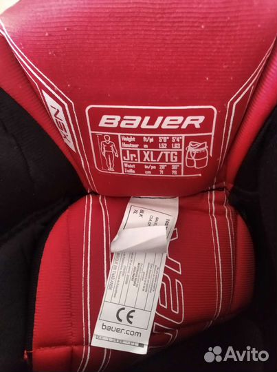 Хоккейные шорты трусы bauer nsx jr xl/tg 152-165