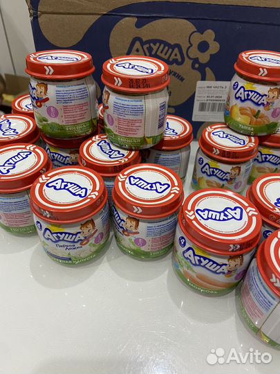 Овощное пюре агуша