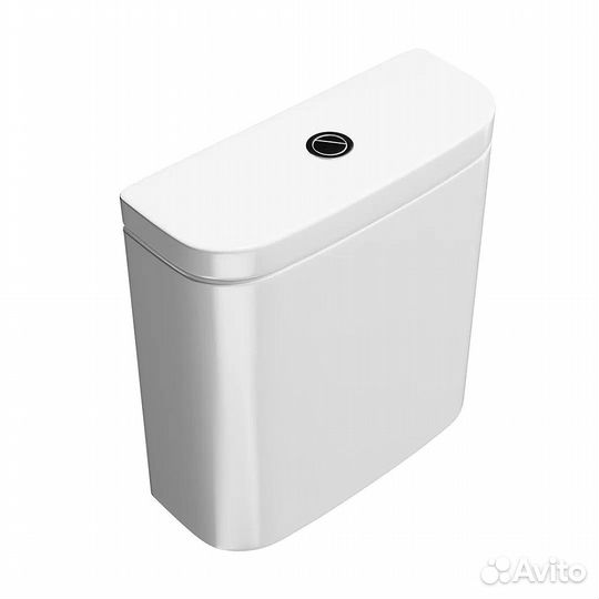 Унитаз напольный Kerama Marazzi Buongiorno с бачком с сиденьем BG.wc.01+BG.cis.01+plmr.seat.02\WHT