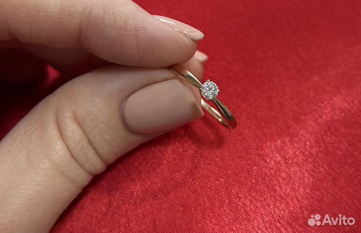 Комплект серьги и кольцо