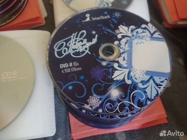 Диски чистые cd-r, dvd-r