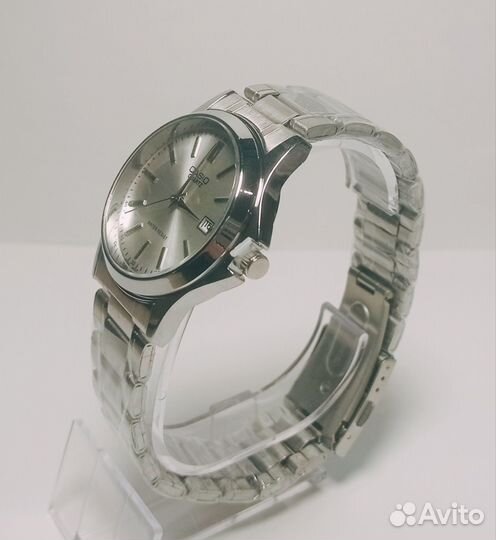 Casio круглые с календарём