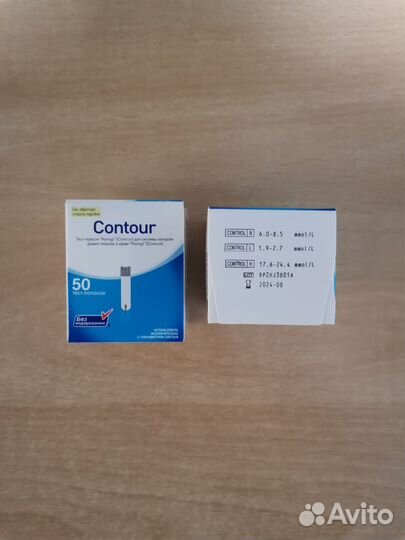 Тест полоски Contour Контур