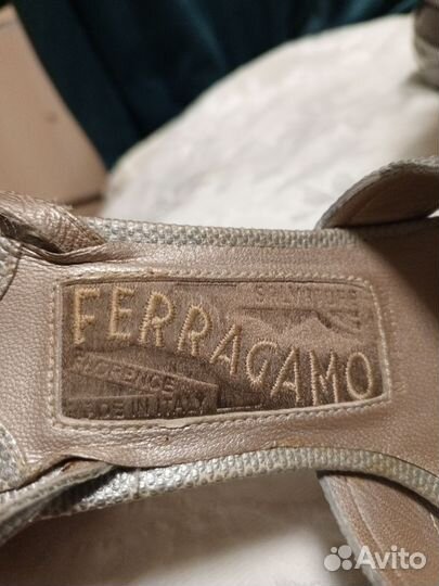 Salvatore ferragamo босоножки оригинальные