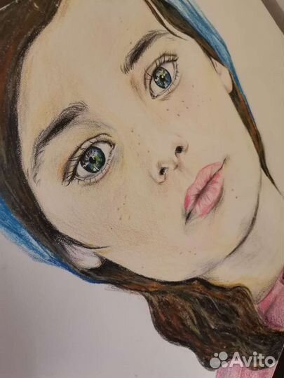 Картина пастелью