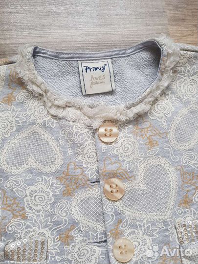 Юбка и жакет primigi