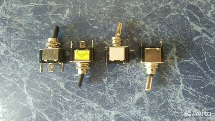 Тумблер выключатель с подсветкой 12V 24V