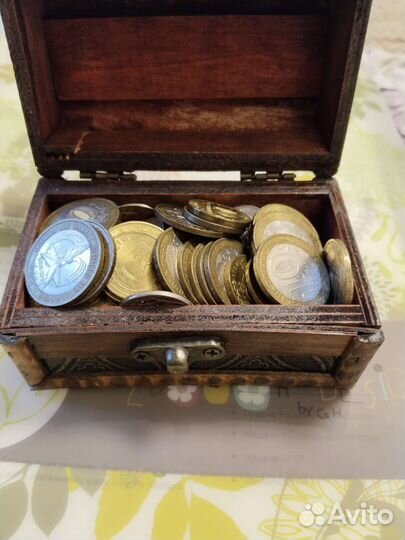 Коллекционные монеты РФ (10 рублей)