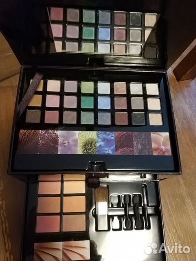 Палитра для макияжа 54 оттенка помады,тени,румяна