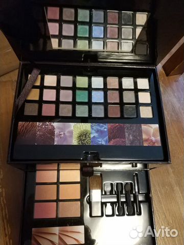Палитра для макияжа 54 оттенка помады,тени,румяна
