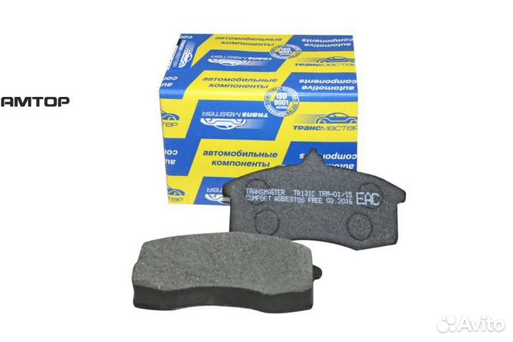 Transmaster TR131C Колодки тормозные передние 