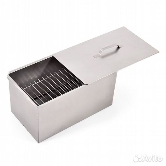 Коптильня 2-ярусная уличная (шарабан). Новая