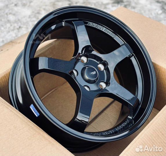 Под заказ R17 5x114,3 Advan Racing GT Black