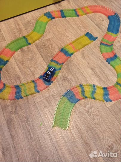 Светящаяся автотрасса