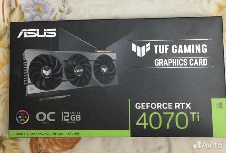 RTX 4070ti asus TUF gaming