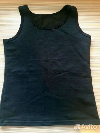 Майки 3 шт и комбинезон для гимнастики 140см пакет