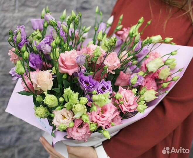 Эустома Лизиантус Букеты