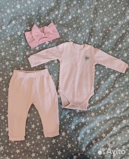 Одежда для новорожденных на девочку пакетом0-3