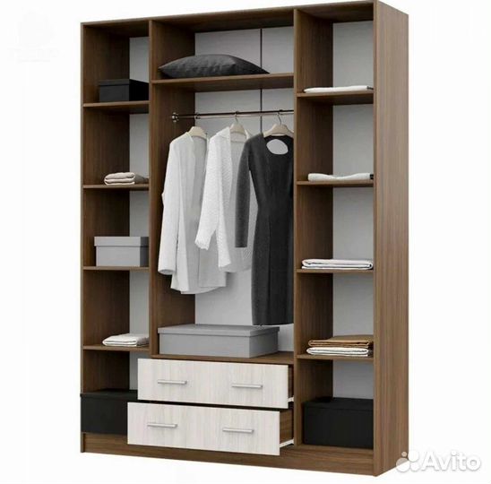 Шкаф Квадро Белый гладкий