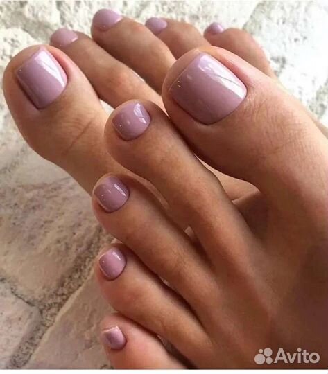 Снятие гель-лака с ногтей на ногах