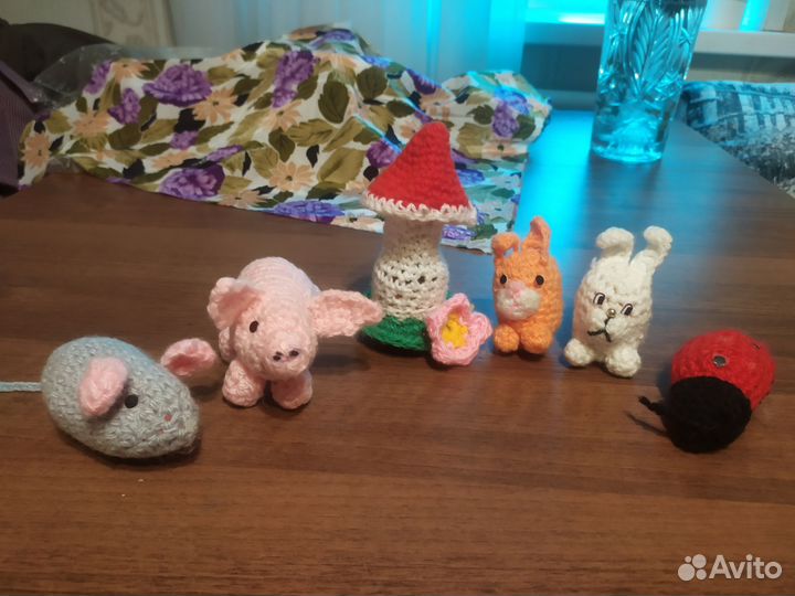 Мягкая игрушка вязаная