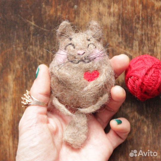 Коты. Сувенирные. Брошь. Брелок