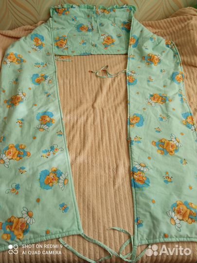 Бортики в детскую кроватку