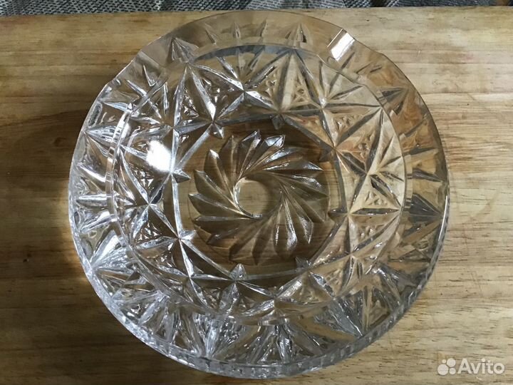 Хрусталь СССР графин,кувшин,рюмки чашки пепельница