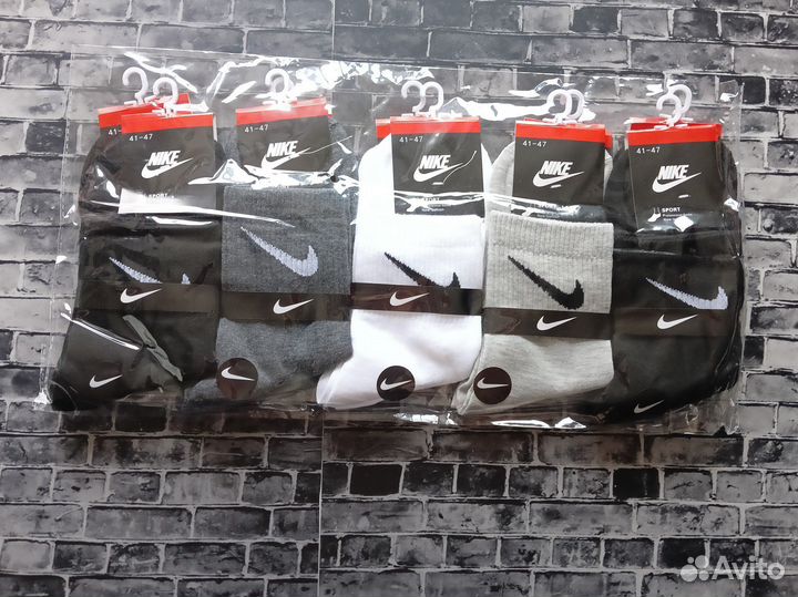 Носки Nike Adidas Reebok Puma