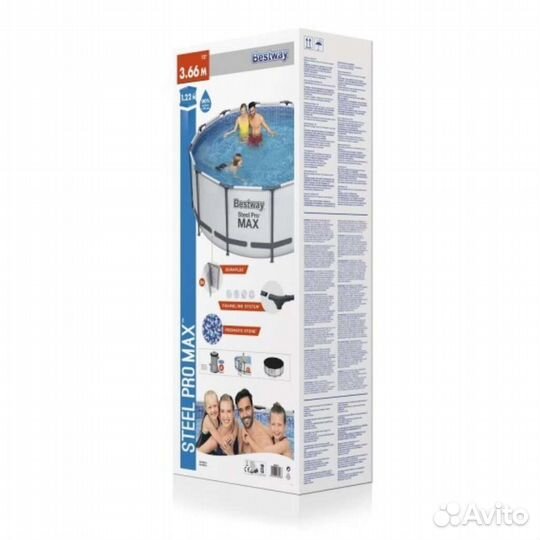 Каркасный бассейн 366 на 122 в наличии