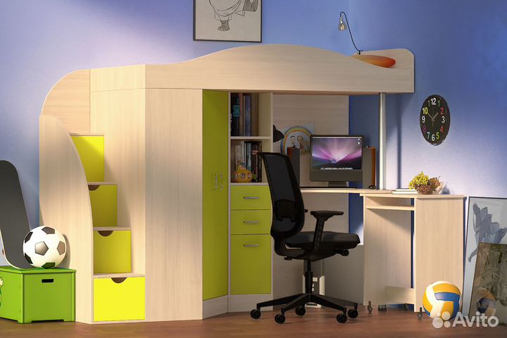 Детская кровать от 3 лет для мальчика