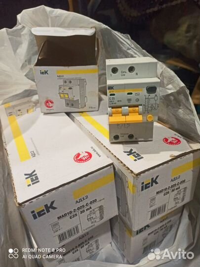 Дифавтомат iek 25A