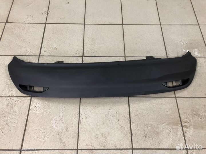 Накладка заднего бампера Kia Rio 2011 (седан)