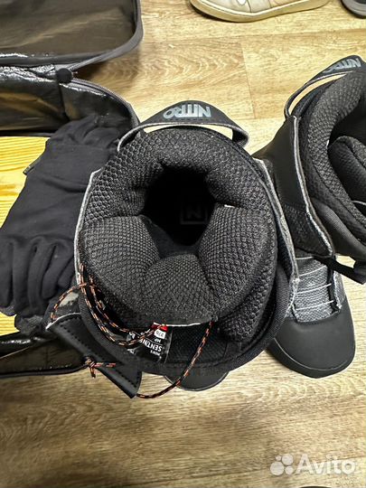 Сноубордические ботинки nitro BOA 41,5 размер