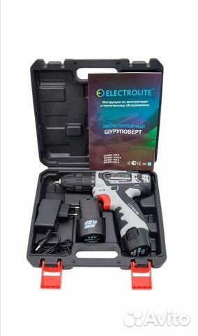 Шуруповерт electrolite Expert 12 v