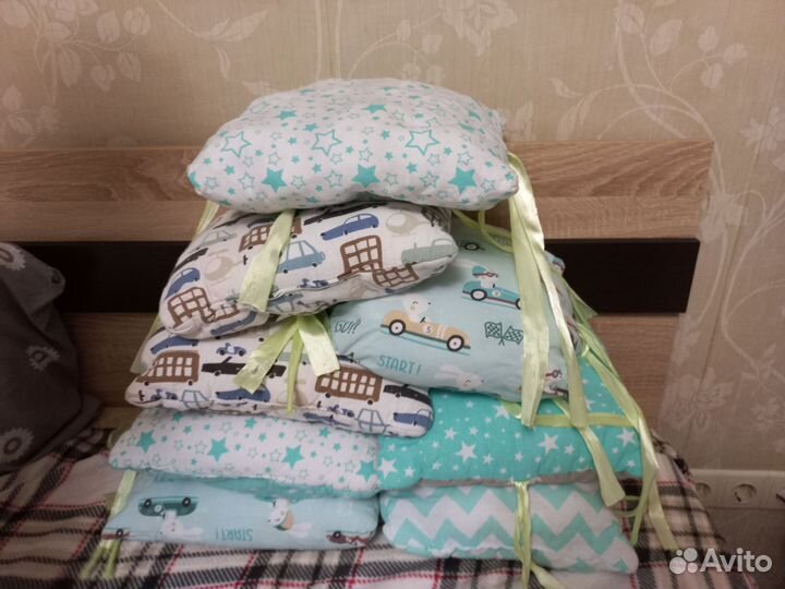 Бортики в детскую кроватку