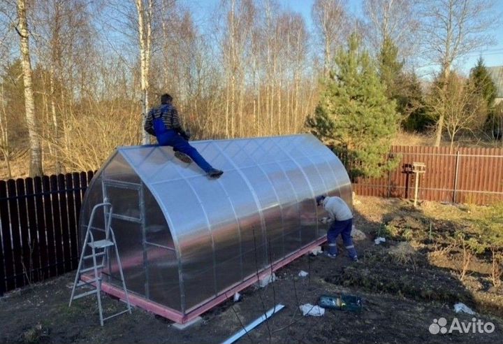 Теплица из поликарбоната