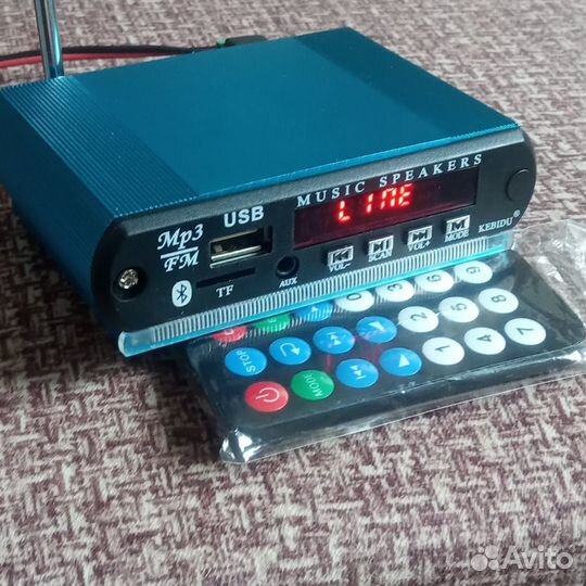 Беспроводной Bluetooth 9V-12V MP3 WAV декодер
